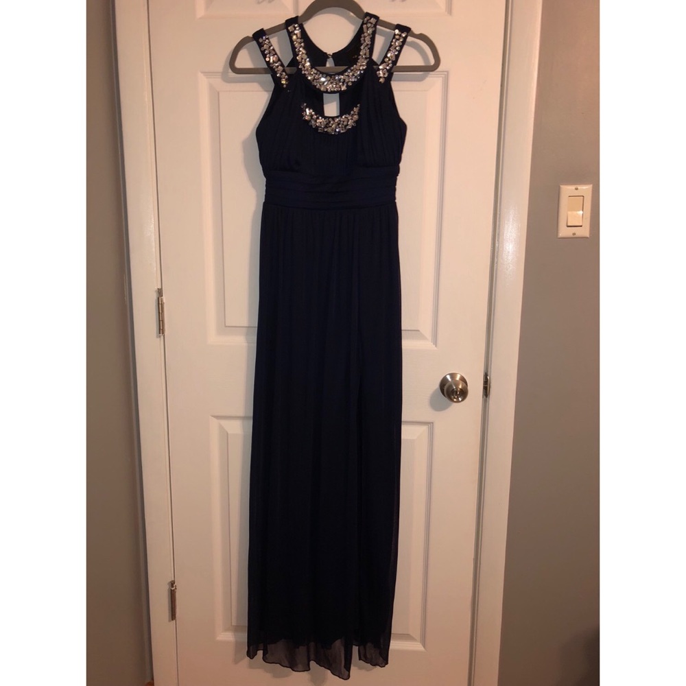 Navy blue dress